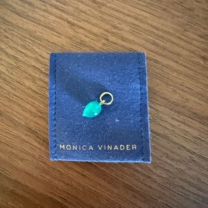 Monica Vinader Fuji Bud Gemstone Pendant Charm